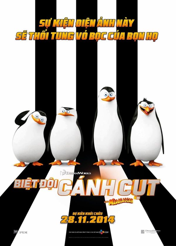 Biệt Đội Cánh Cụt Vùng Madagascar