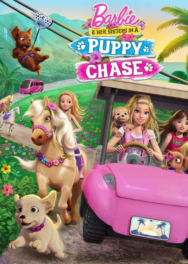 Chị Em Barbie Đuổi Theo Các Chú Cún