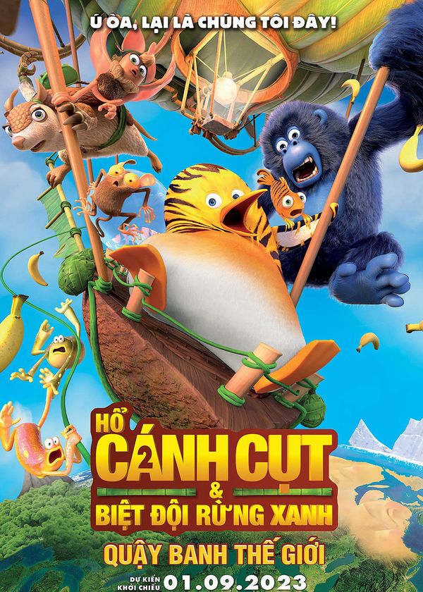 Hổ Cánh Cụt & Biệt Đội Rừng Xanh 2: Quậy Banh Thế Giới
