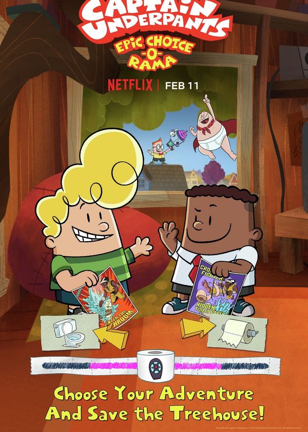 Đội Trưởng Quần Lót: Cuộc Phiêu Lưu Tương Tác