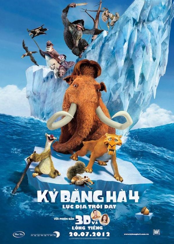 Kỷ Băng Hà 4: Lục Địa Trôi Dạt
