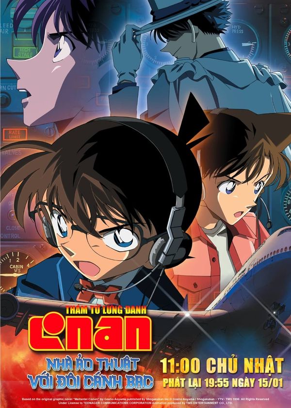 Thám Tử Lừng Danh Conan 8: Nhà Ảo Thuật Với Đôi Cánh Bạc